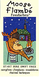 Moose Flambe Fire Starters